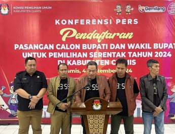 Pilkada Ciamis Diikuti hanya Satu Pasangan Calon