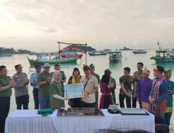 Desa Keciput Belitung Timur Terima ADWI dari Kemenparekraf