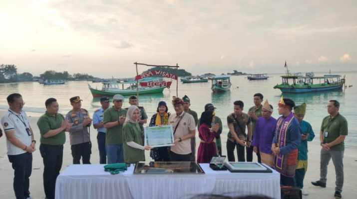 Desa Keciput Belitung Timur Terima ADWI dari Kemenparekraf