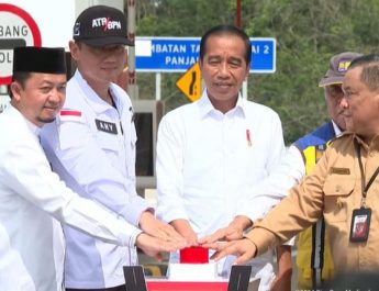 Resmikan Tol Sigli-Banda Aceh, Jokowi Tekankan Pentingnya Konektivitas