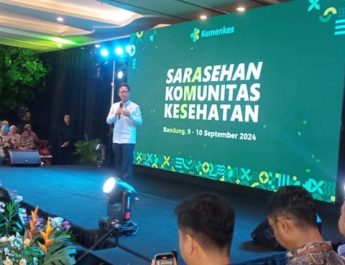 Menteri Kesehatan Buka Ayo Sehat Festival di Bandung