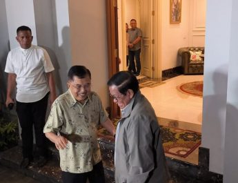 Pramono Anung dan Rano Karno Sowan ke JK