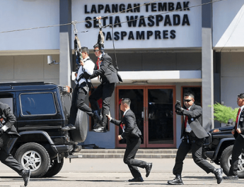 Istana Bantah Paspampres Pukul Warga di Samarinda