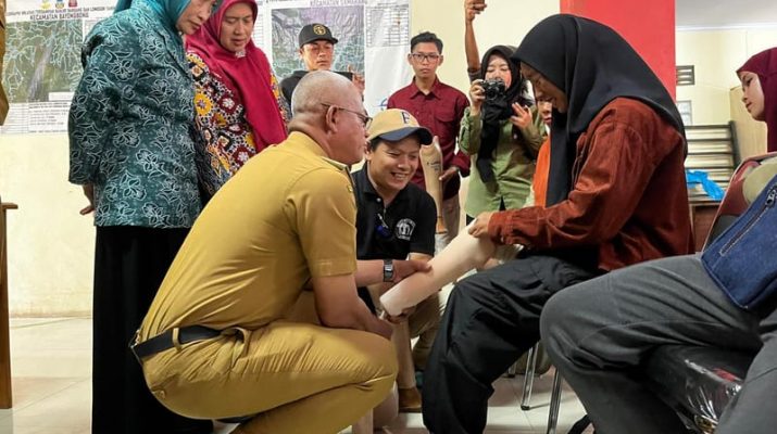 59 Penyandang Disabilitas di Garut Terima Kaki dan Tangan Palsu