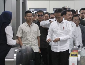 Presiden Jokowi Resmikan Pembangunan MRT Lintas Barat-Timur Fase 1