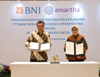 BNI Gandeng Amartha untuk Perluas Akses Pembiayaan bagi UMKM