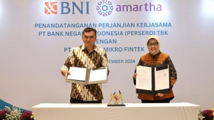 BNI Gandeng Amartha untuk Perluas Akses Pembiayaan bagi UMKM