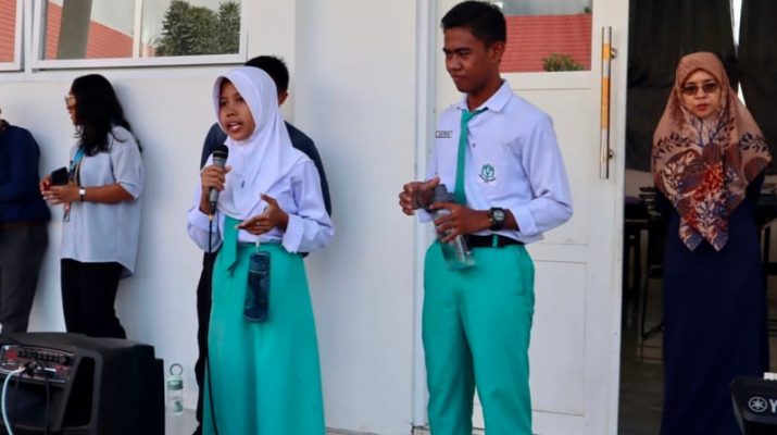 Sekolah Sukma Bangsa Sigi Terapkan Gerakan Menolak Kemasan Plastik Sekali Pakai