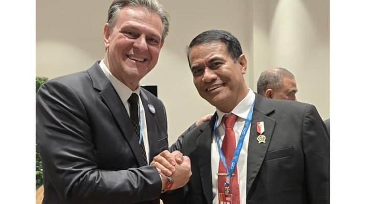 Pertemuan Bilateral Pemerintah RI-Brasil, Mentan Amran Gaet Investasi Peternakan Rp4,5 Triliun