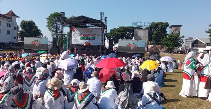 Dukung Palestina, Percikan Iman Gelar Run for Palestine 2024 di Kota Bandung