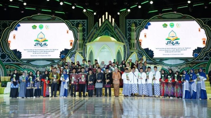 Kalimantan Timur Juara Umum MTQN Ke-30 Tahun 2024