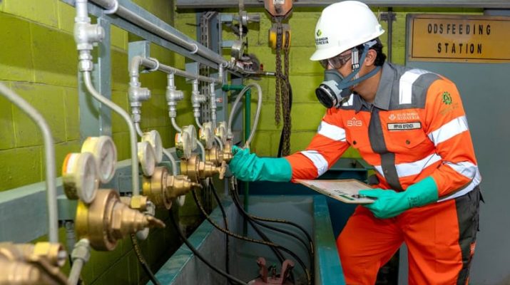 Fasilitas Nathabumi Milik SIG Musnahkan 103 Ton Bahan Perusak Ozon