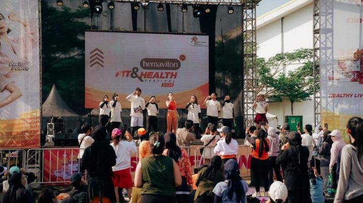 Hemaviton Fit & Health Festival 2024 Ajak Warga Bandung Hidup Sehat dan Aktif