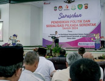 Diikuti Satu Pasangan Calon, Sosialisasi Pilkada Ciamis Tetap Digencarkan