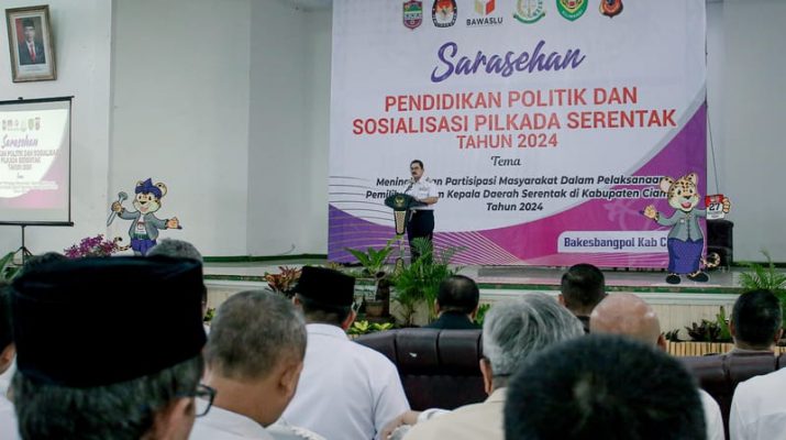 Diikuti Satu Pasangan Calon, Sosialisasi Pilkada Ciamis Tetap Digencarkan