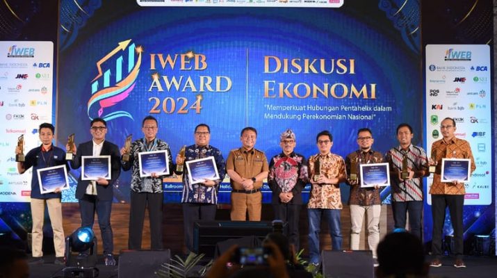 Pegadaian Jabar Raih Penghargaan Narasumber Perusahaan Terbaik dalam Ajang IWEB Award 2024