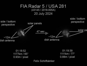 Pengamatan Amatir Ungkap Detail Satelit Mata-Mata Rahasia AS