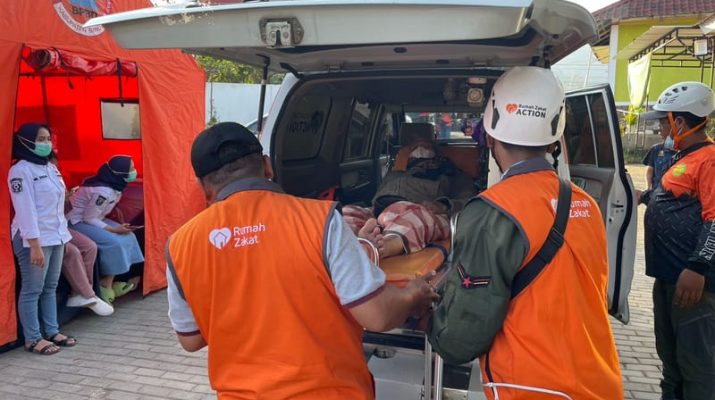 Rumah Zakat Bantu Warga Terdampak Gempa Bumi di Kabupaten Bandung