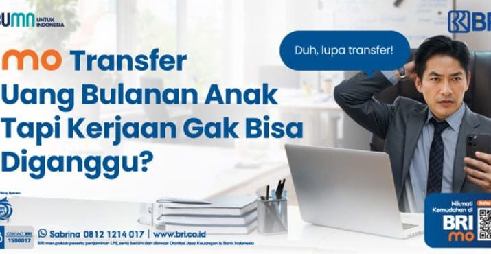 Atasi Lupa Bayar dan Transfer dengan Fitur Transfer Terjadwal BRImo