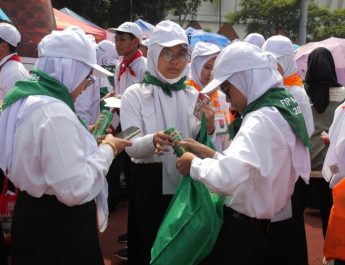 Milo Dampingi Mahasiswa Baru UPI Bandung Jalani Masa Orientasi