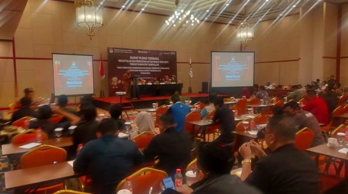 KPU Kabupaten Tasikmalaya Tetapkan 3 Pasangan Calon Bupati-Wakil Bupati