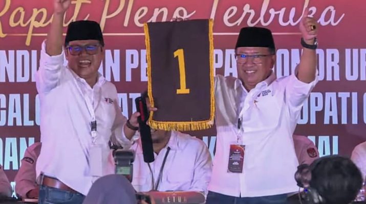 Dapat Nomor Urut 1, Herman-Ibang Siap Bekerja Satu Periode Lagi