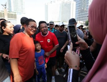 Pramono Anung akan Rutin Olahraga di CFD saat Masa Kampanye