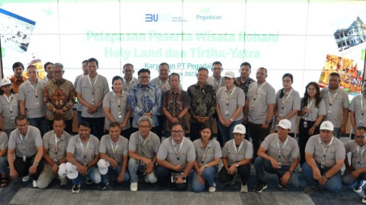 Apresiasi Kinerja, Pegadaian Berangkatkan Karyawan Terbaik untuk Wisata Religi