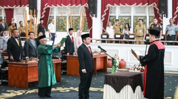 Entis Sutisna Dilantik Jadi Wakil Ketua DPRD Purwakarta