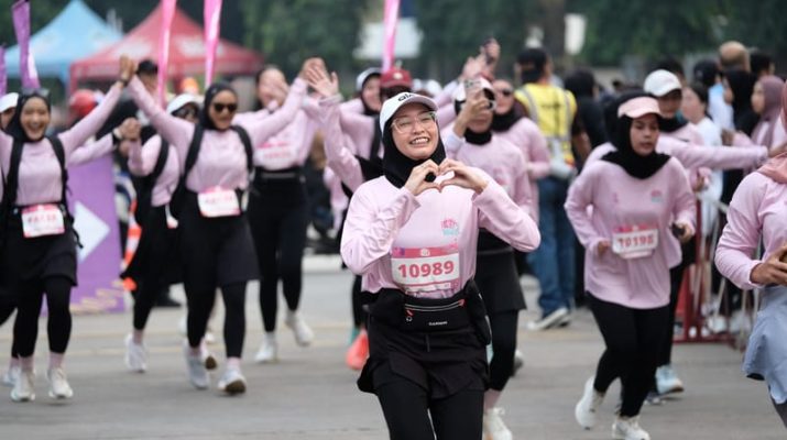 Fun Run Bergaya Modest Ini Ajak Perempuan Indonesia Jadi Versi Terbaik Mereka