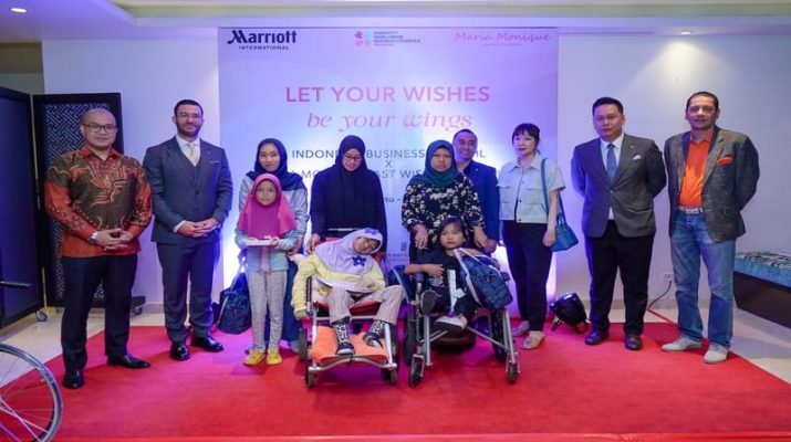 Berkolaborasi dengan Yayasan Maria Monique Lastwish, Marriott International Wujudkan Mimpi Anak-anak Disabilitas