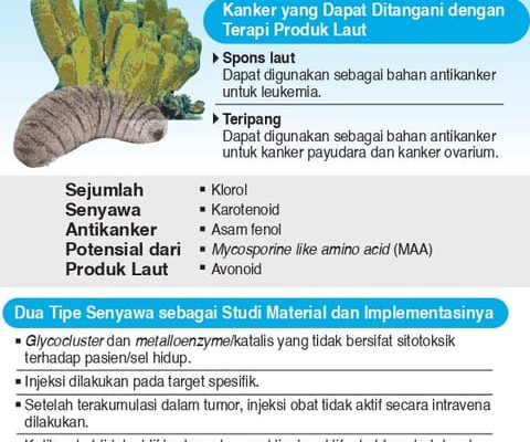 Potensi Produk Laut untuk Atasi Kanker