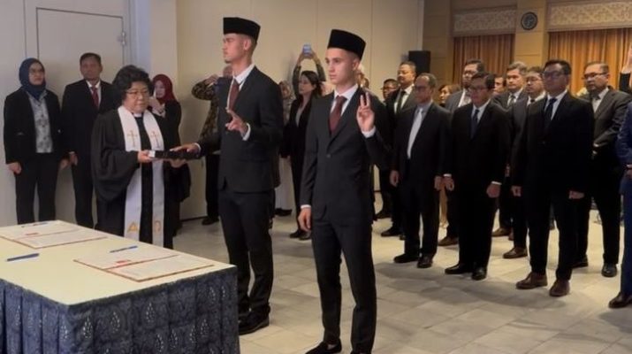 Hilgers dan Reijnders resmi jadi WNI