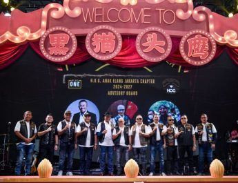 Komunitas HOG Anak Elang Jakarta Chapter Gelar Inaugurasi Officers