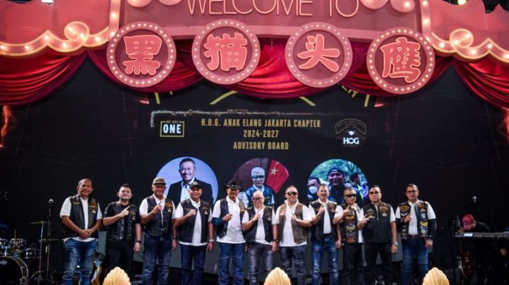 Komunitas HOG Anak Elang Jakarta Chapter Gelar Inaugurasi Officers