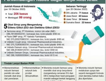 Perkembangan Kasus Gagal Ginjal Akut Anak