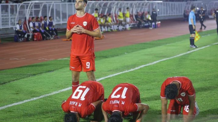 Klasemen Grup F kualifikasi Piala Asia U-20 2025: Indonesia juara grup