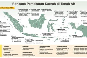 Rencana Pemekaran Daerah di Tanah Air