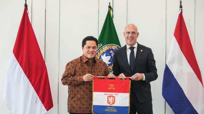 PSSI Resmi Jalin Kerja Sama Dengan Federasi Sepakbola Belanda KNVB