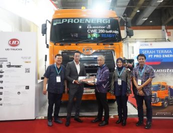 Solusi Keselamatan Pengemudi UD Trucks Dorong Penjualan di GIICOMVEC 2024