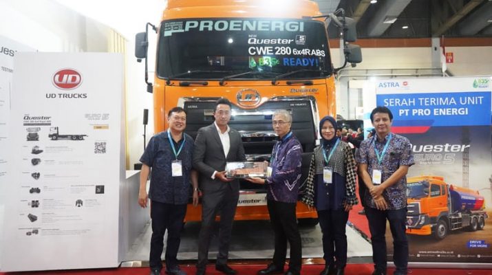 Solusi Keselamatan Pengemudi UD Trucks Dorong Penjualan di GIICOMVEC 2024