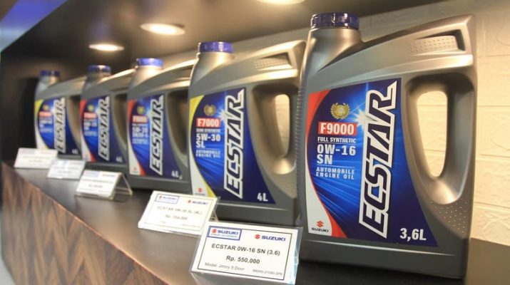 Suzuki Tambah Varian Pelumas ECSTAR Oil 0W-16 SN untuk Jimny 5 Pintu