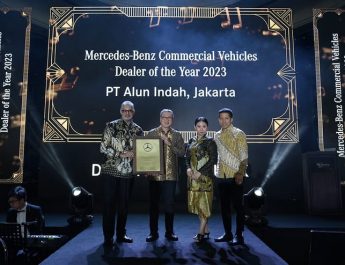 PT Alun Indah Sabet Gelar Mercedes-Benz Commercial Vehicles Dealer of the Year 2023