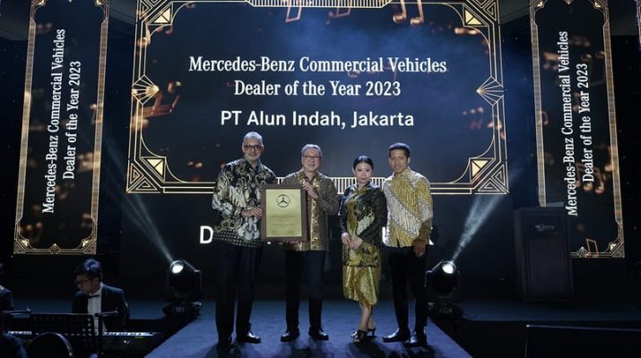 PT Alun Indah Sabet Gelar Mercedes-Benz Commercial Vehicles Dealer of the Year 2023