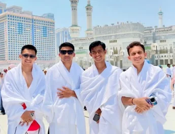 Sebagian Pemain Timnas Indonesia Jalani Umrah jelang Laga Melawan Arab Saudi