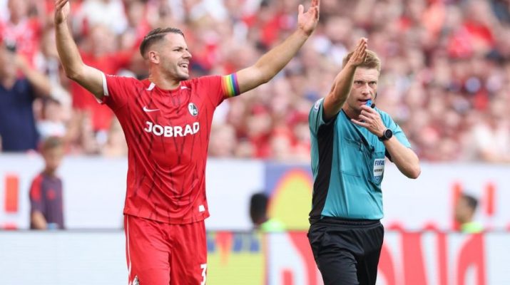 Takluk di Markas Bayern Munich, Kapten Freiburg Kritik Kinerja Wasit