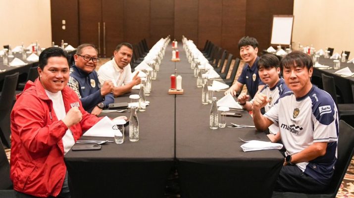 Erick Thohir Gelar Pertemuan dengan STY untuk Bahas Strategi Lawan Australia