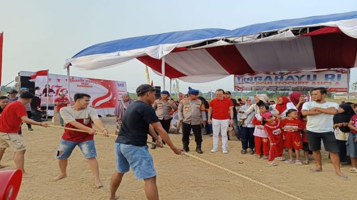 Aktivitas Masyarakat pada Perayaan HUT RI ke-78 Jadi Ajang Gotong Royong