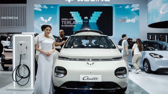 Wuling CloudEV Jadi Kendaraan Resmi Periklindo Electric Vehicle Conference 2024