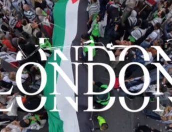 Rakyat Inggris kembali  Demo Bela Palestina